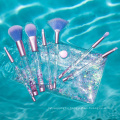 7pcs Liquid Glitter Handle Makeup Brush Set